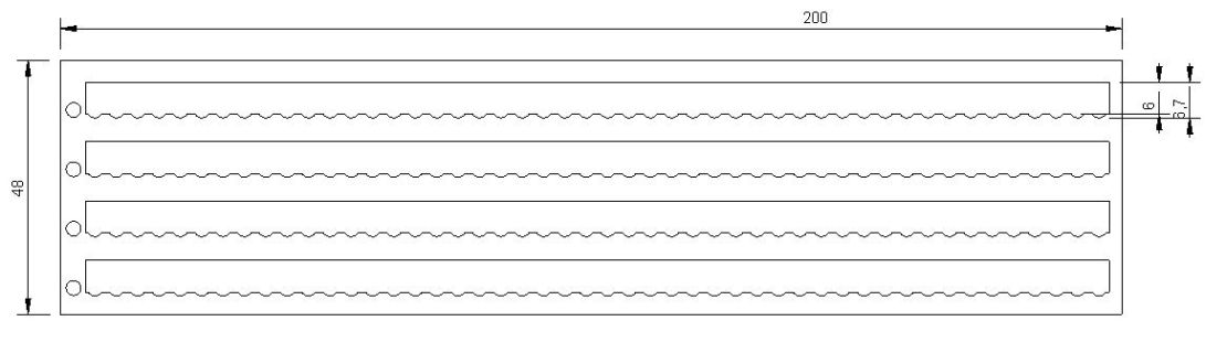 CAD drawing of Malte's test component tray